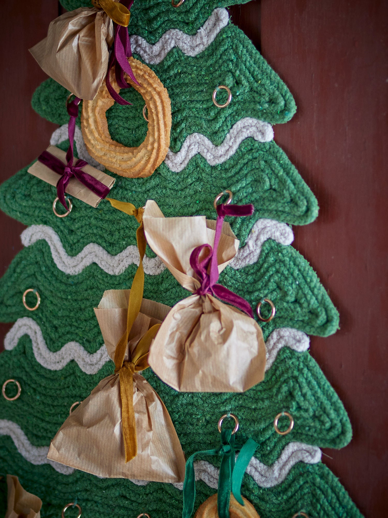 Bloomingville Douglas Calendar, Green, Cotton