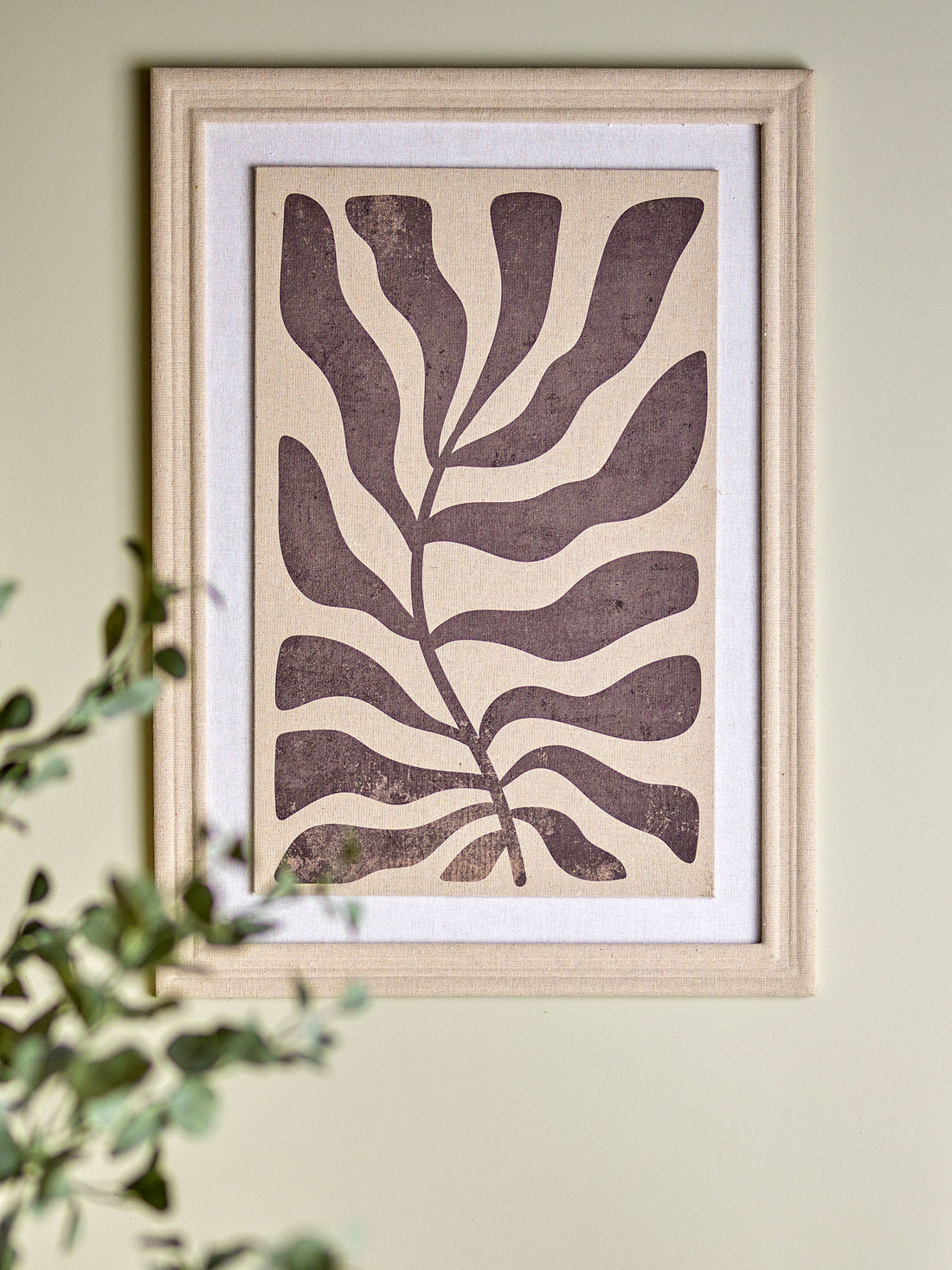 Bloomingville Tiller Wall Decoration, Nature, Cotton