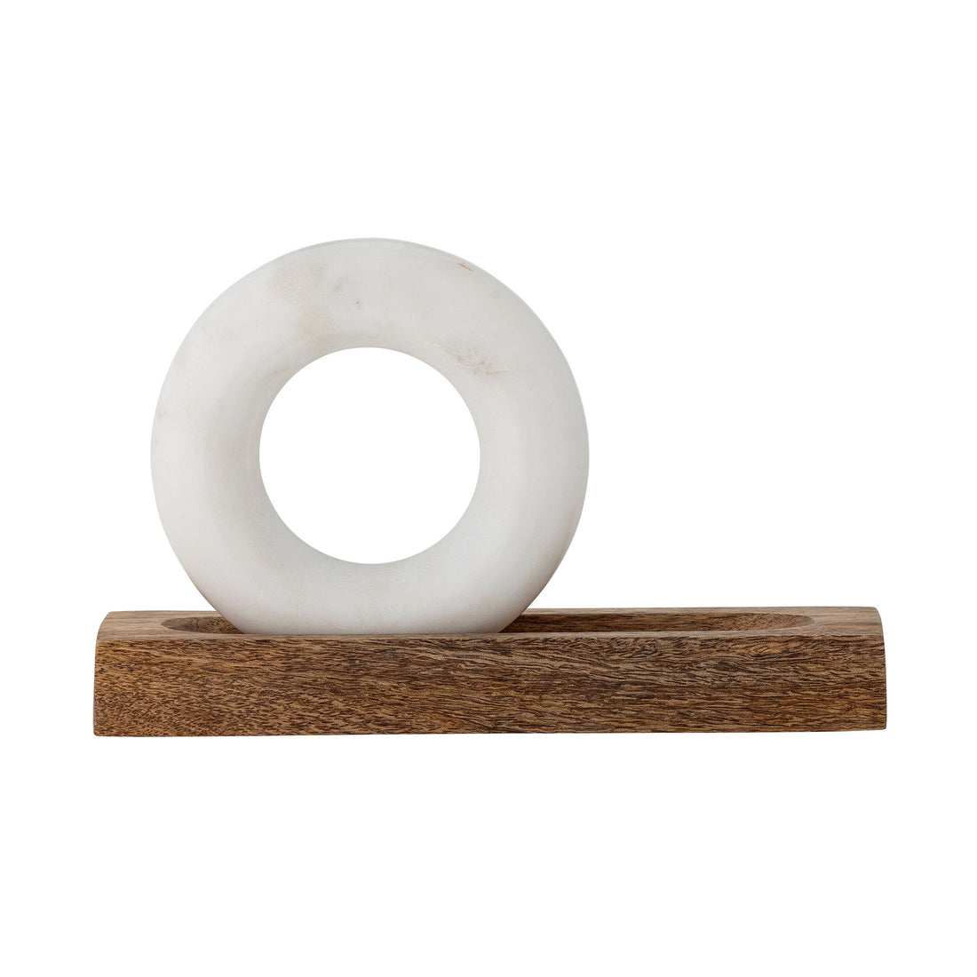 Bloomingville Manuella mortar &amp; bumps, nature, fsc® 100%, mango