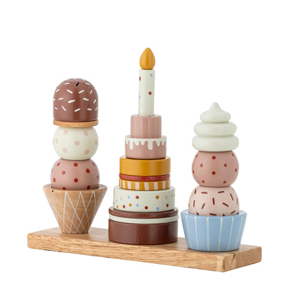 Bloomingville Mini Celebrate Activity toys, Nature, FSC®100%, beech