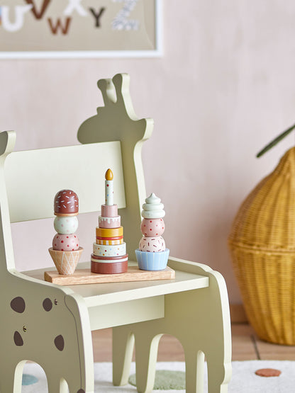 Bloomingville Mini Celebrate Activity toys, Nature, FSC®100%, beech