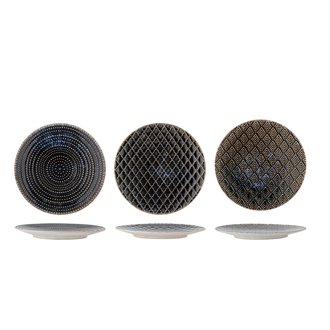 Creative Collection Elanor Plate, Blue, Stoneware