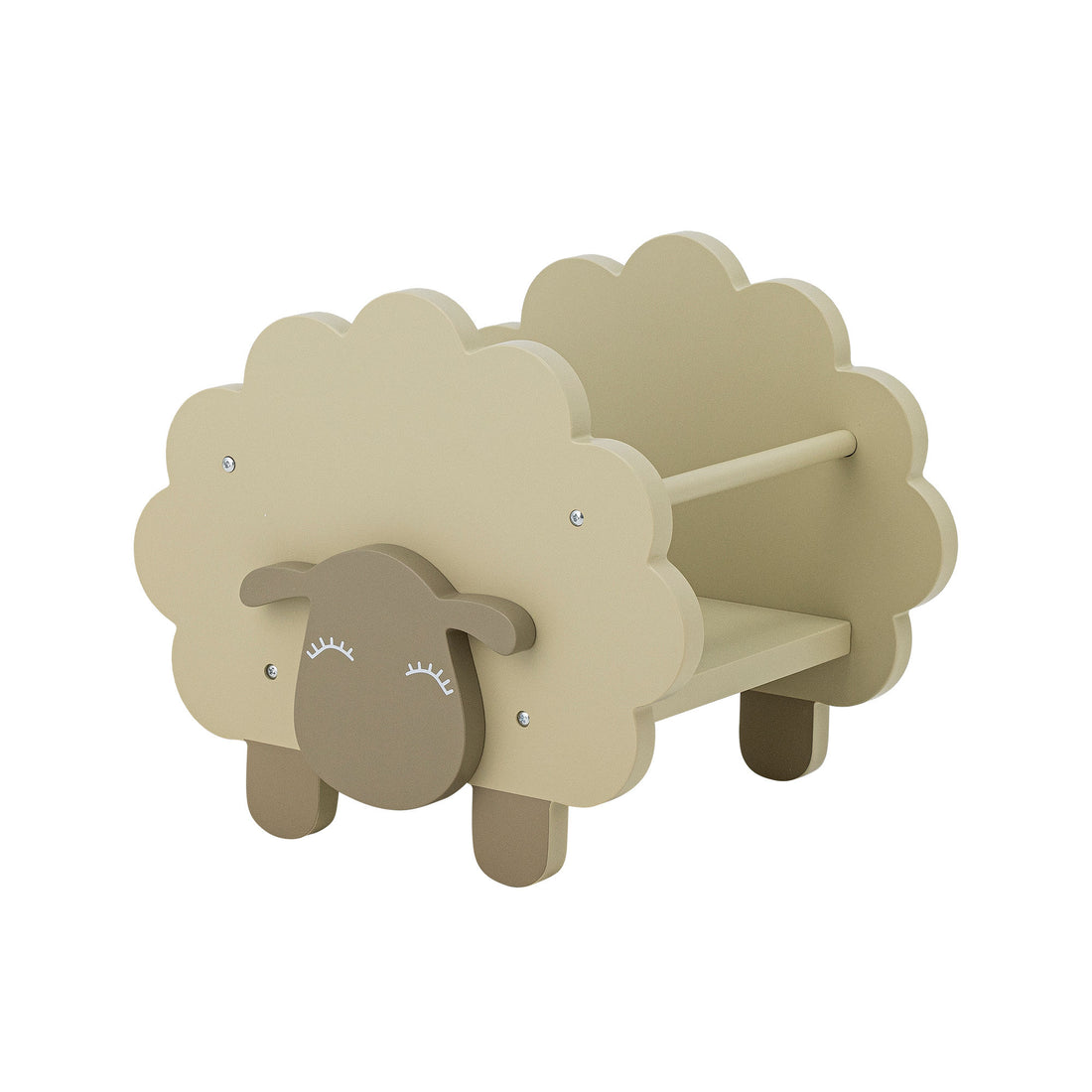 Bloomingville Mini Dolly Bookshelf, Gray, FSC®100%, MDF