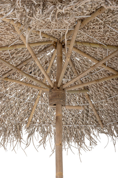 Bloomingville Noia Parasol, Nature, Bamboo