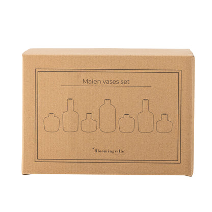 Bloomingville Maien Vase, Brown, Stoneware