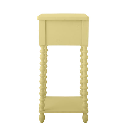 Bloomingville Salino side table, yellow, guy