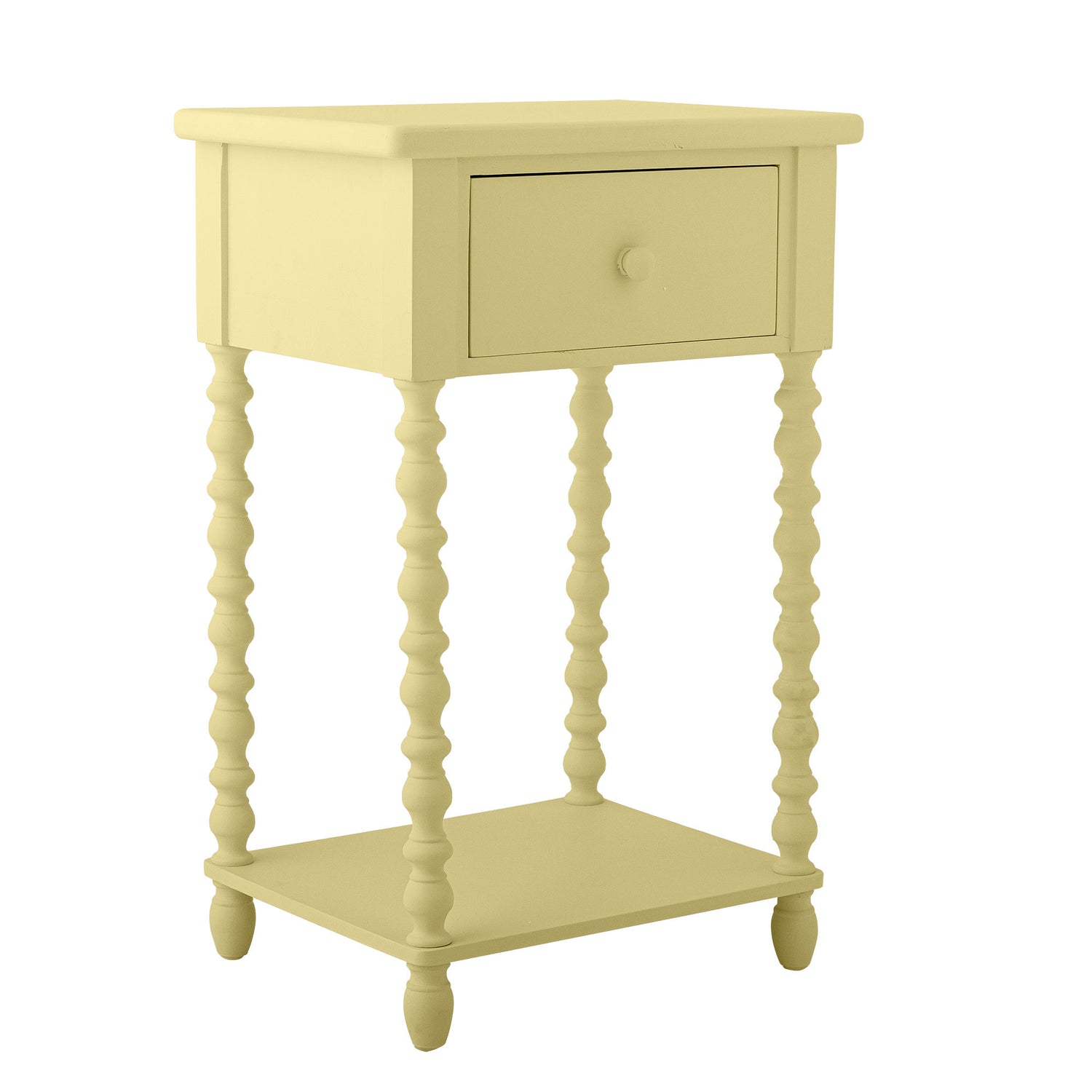 Bloomingville Salino side table, yellow, guy