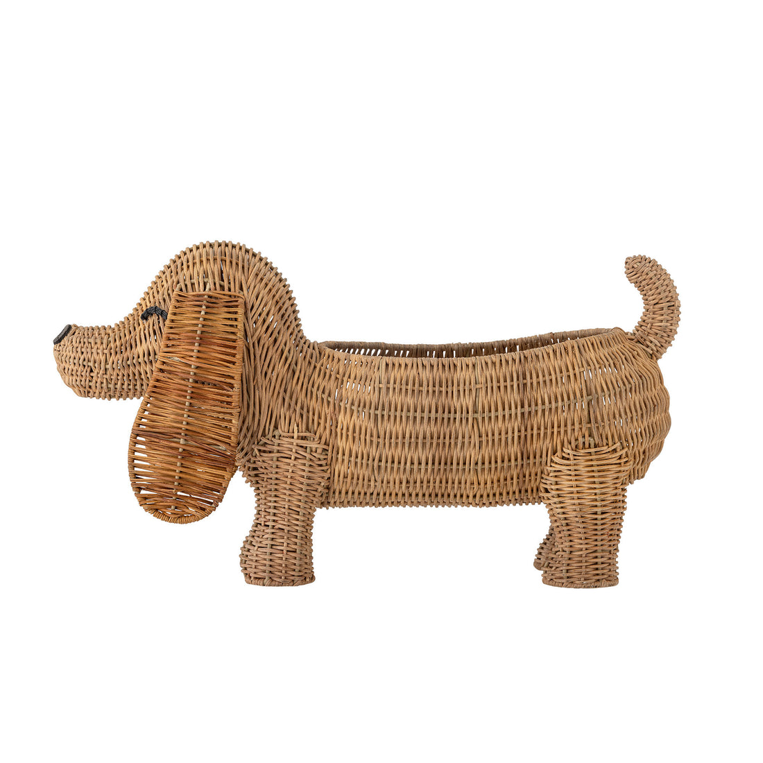 Bloomingville MINI Pallet Basket, Brown, Rattan