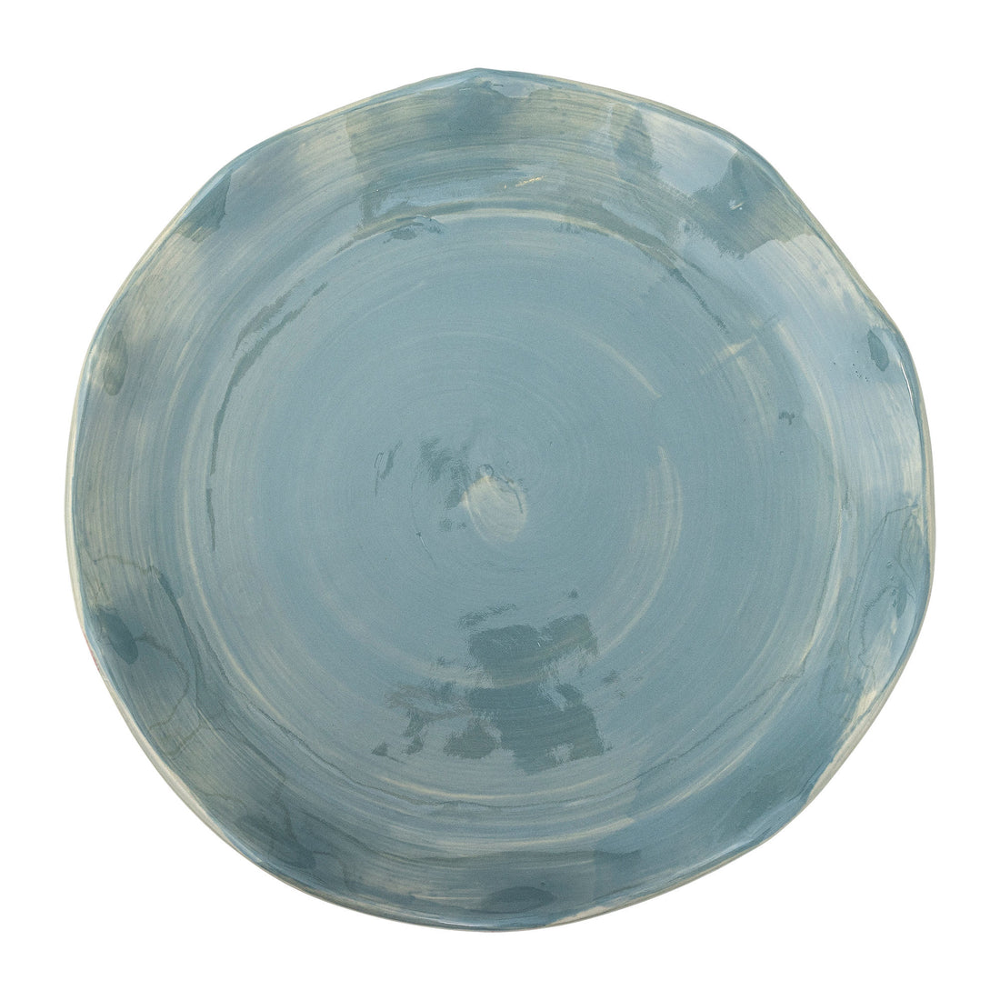 Bloomingville Willa cake dish, pink, stoneware