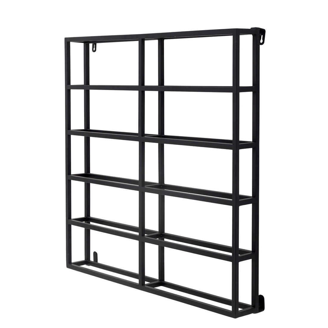 Bloomingville Magne wine rack, black, metal