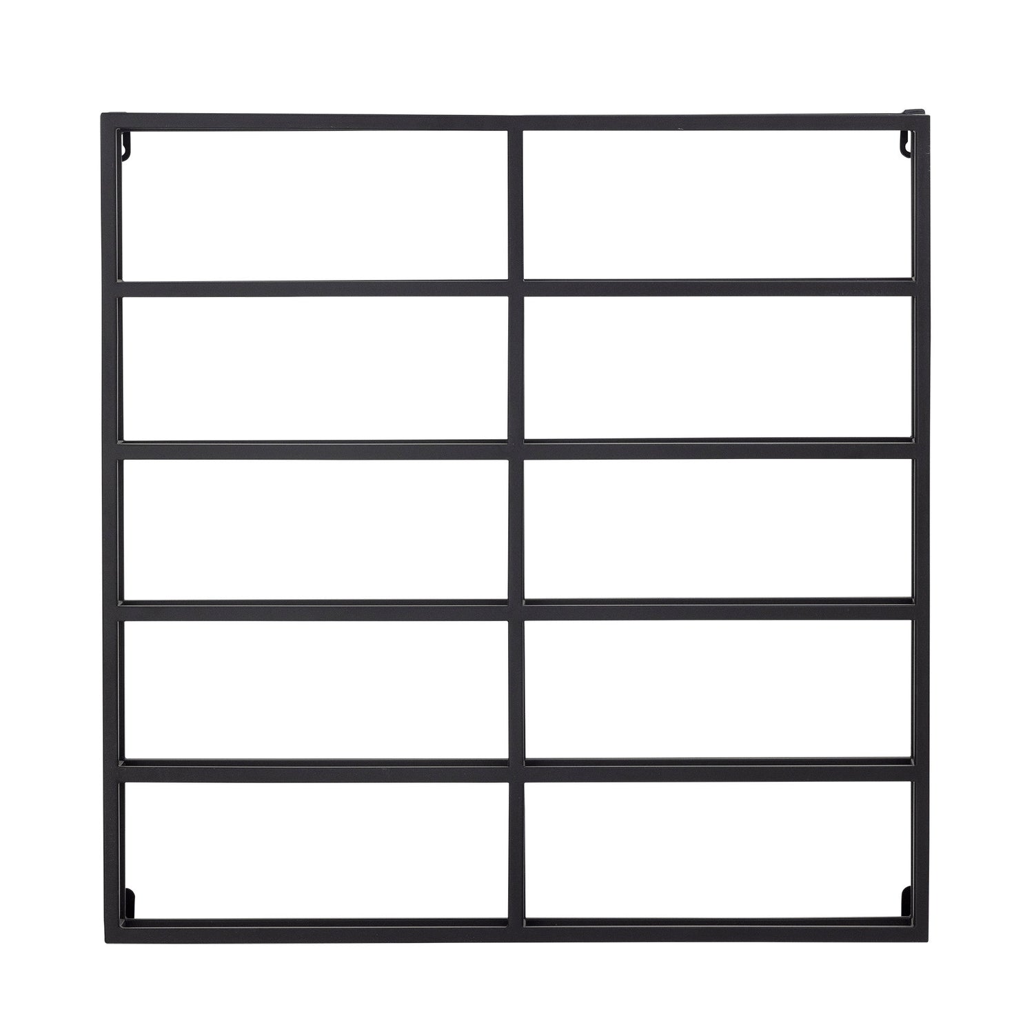 Bloomingville Magne wine rack, black, metal
