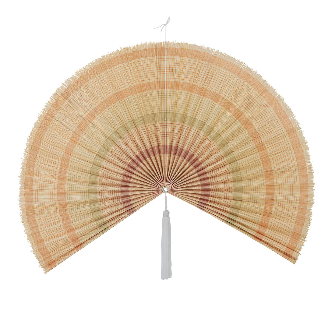 Bloomingville Jaime wall decoration, yellow, bamboo