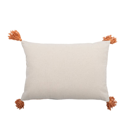 Bloomingville Lanzo Cushion, Orange, Cotton
