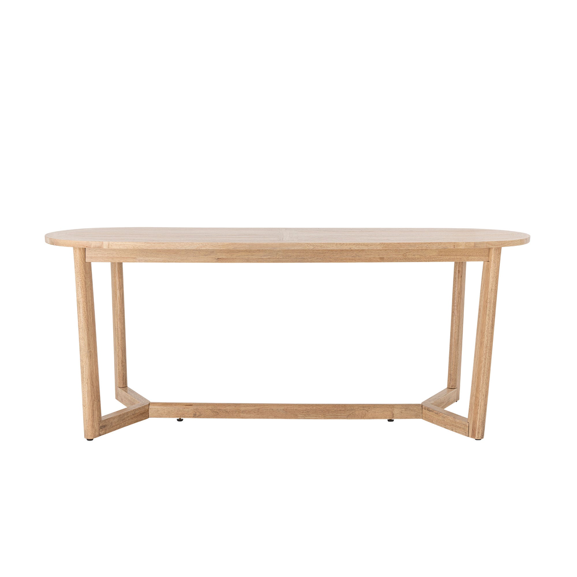 Creative Collection Serrone Dining Table, Nature, Rubber Wood