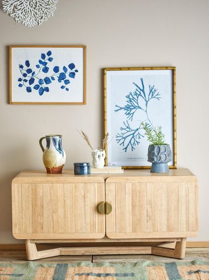 Creative Collection Serrone Cabinet, Nature, Rubber Wood