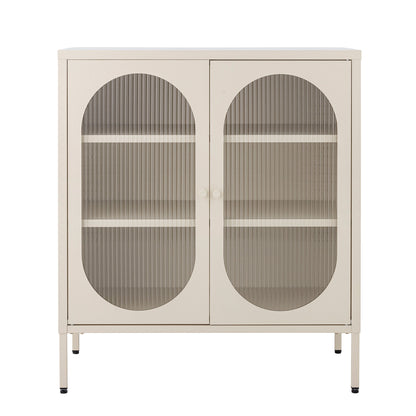Bloomingville Salvo Cabinet, Nature, Metal
