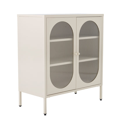 Bloomingville Salvo Cabinet, Nature, Metal