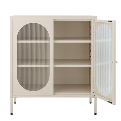 Bloomingville Salvo Cabinet, Nature, Metal