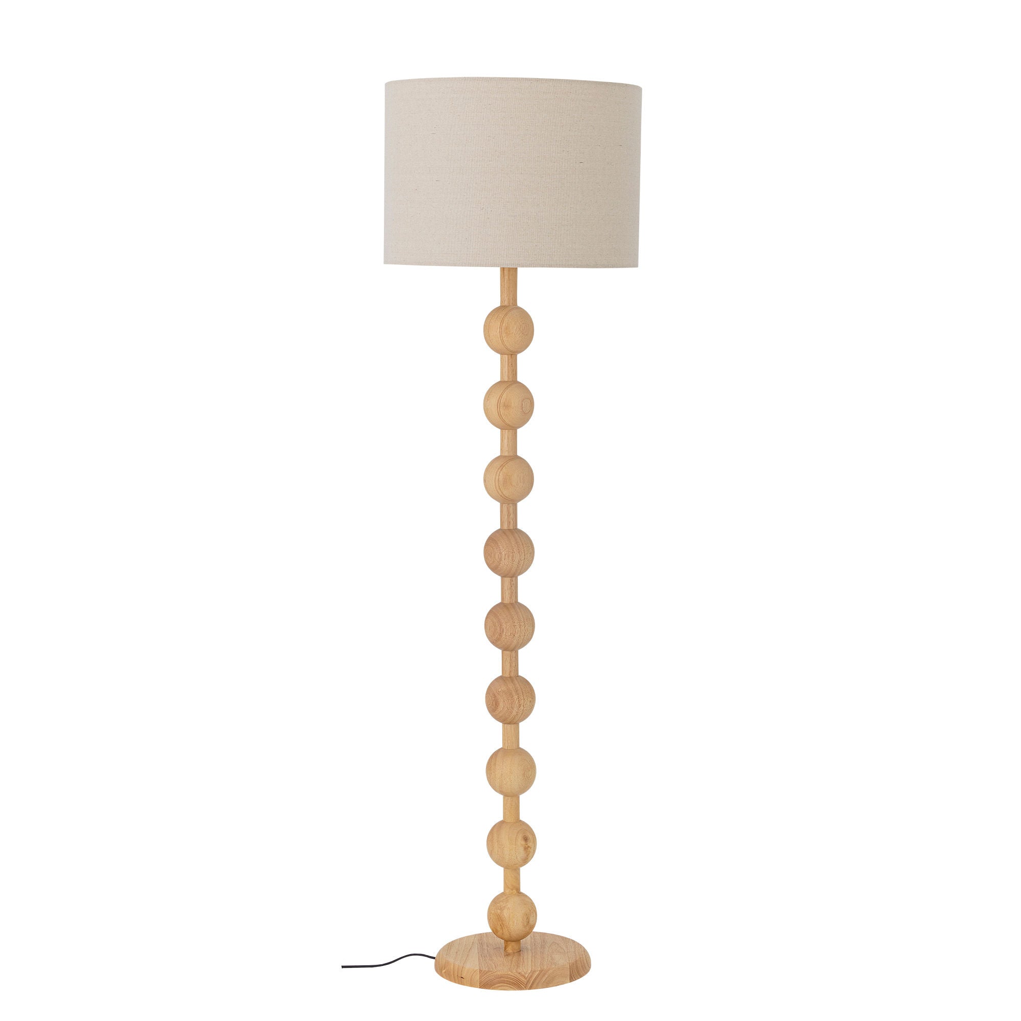 Bloomingville giacoma floor lamp, nature, rubber tree