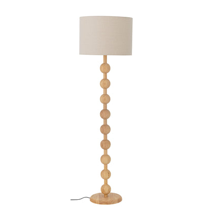 Bloomingville giacoma floor lamp, nature, rubber tree