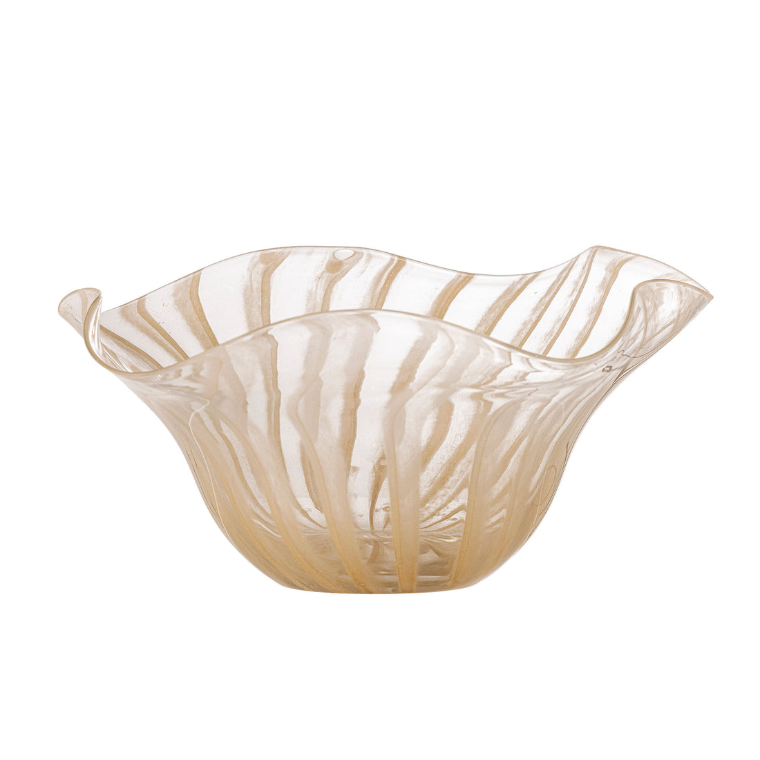 Bloomingville Imri bowl, pink, glass
