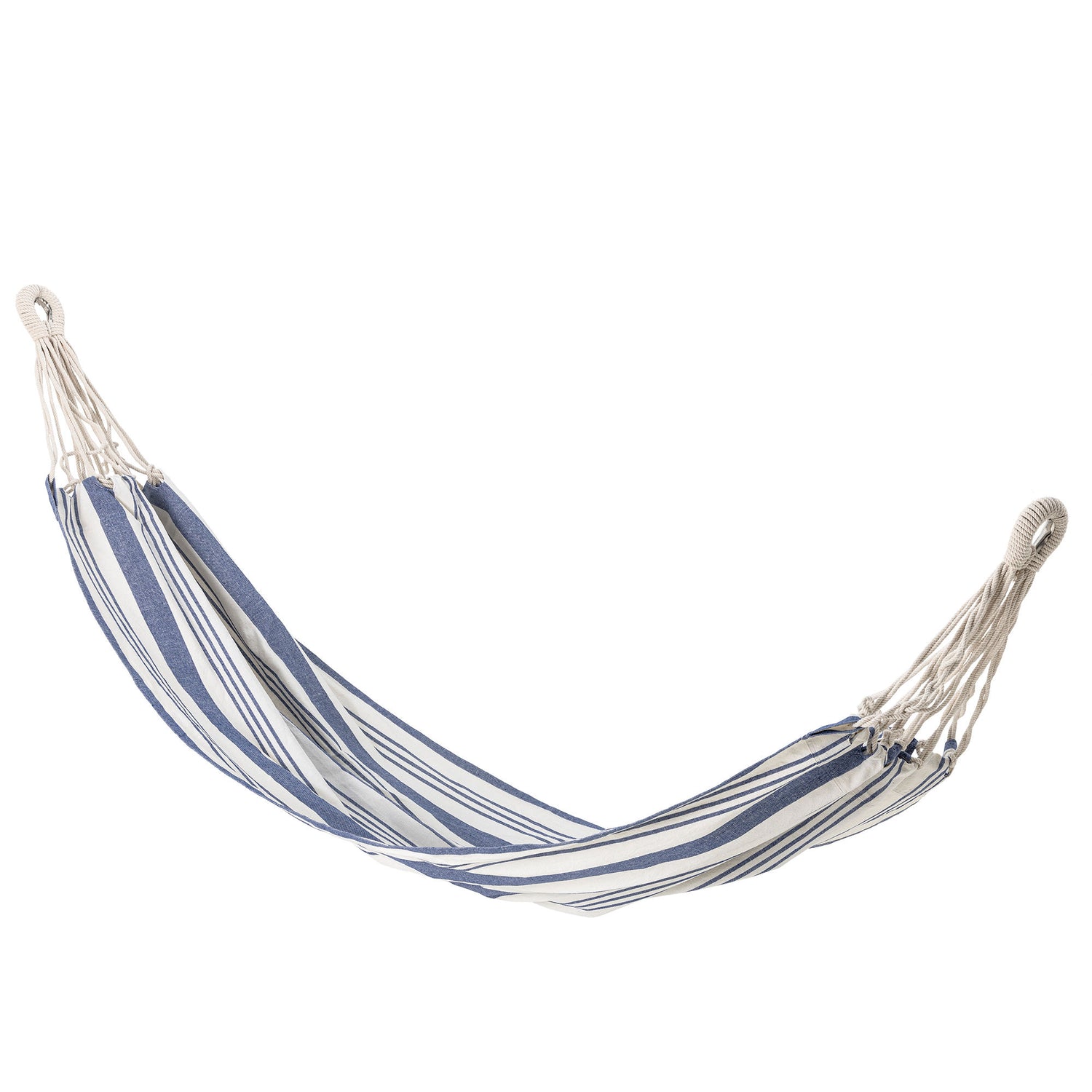 Bloomingville Remo hammock, blue, cotton