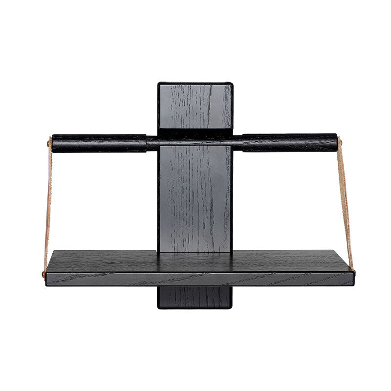Andersen Furniture - Shelf Wood Wall - Small 30x18xH24 cm Black