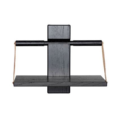 Andersen Furniture - Shelf Wood Wall - Small 30x18xH24 cm Black