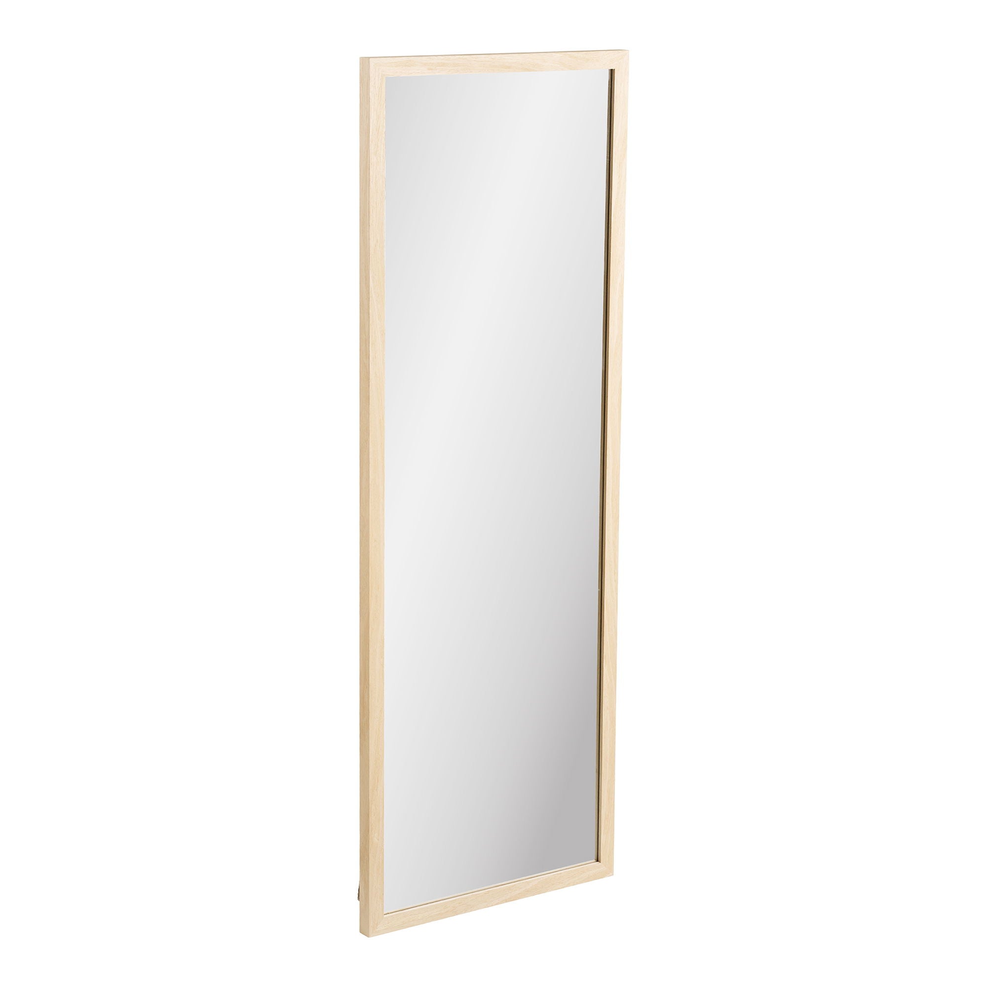Scottsdale wall mirror - wall mirror, wooden frame, nature 45x110 cm