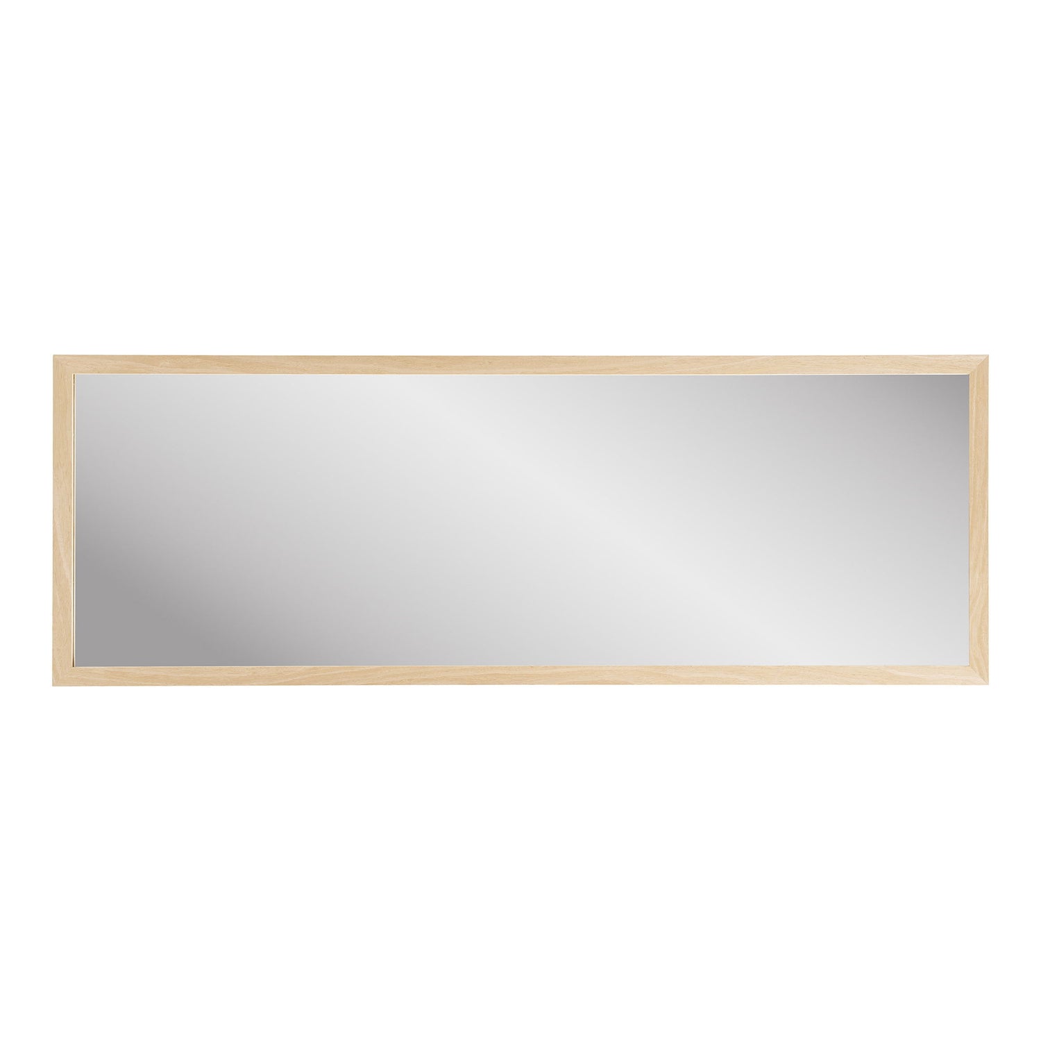 Scottsdale wall mirror - wall mirror, wooden frame, nature 45x110 cm