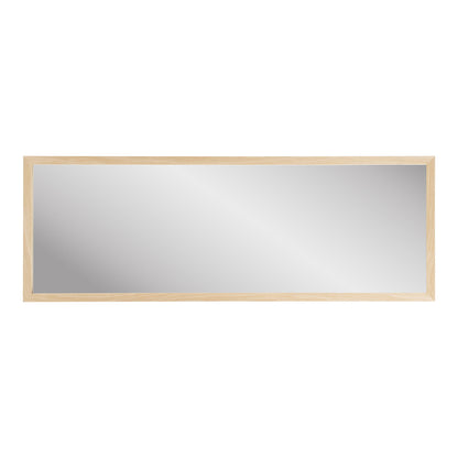 Scottsdale wall mirror - wall mirror, wooden frame, nature 45x110 cm