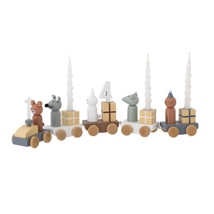 Bloomingville Mini Junaid Birthday Decoration, Brown, FSC®100%, MDF