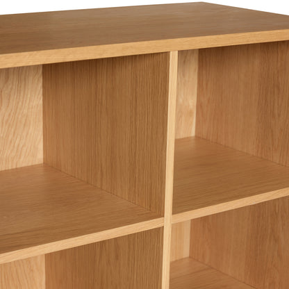 Disco Bookcase Large Natural - 80x30xh180cm