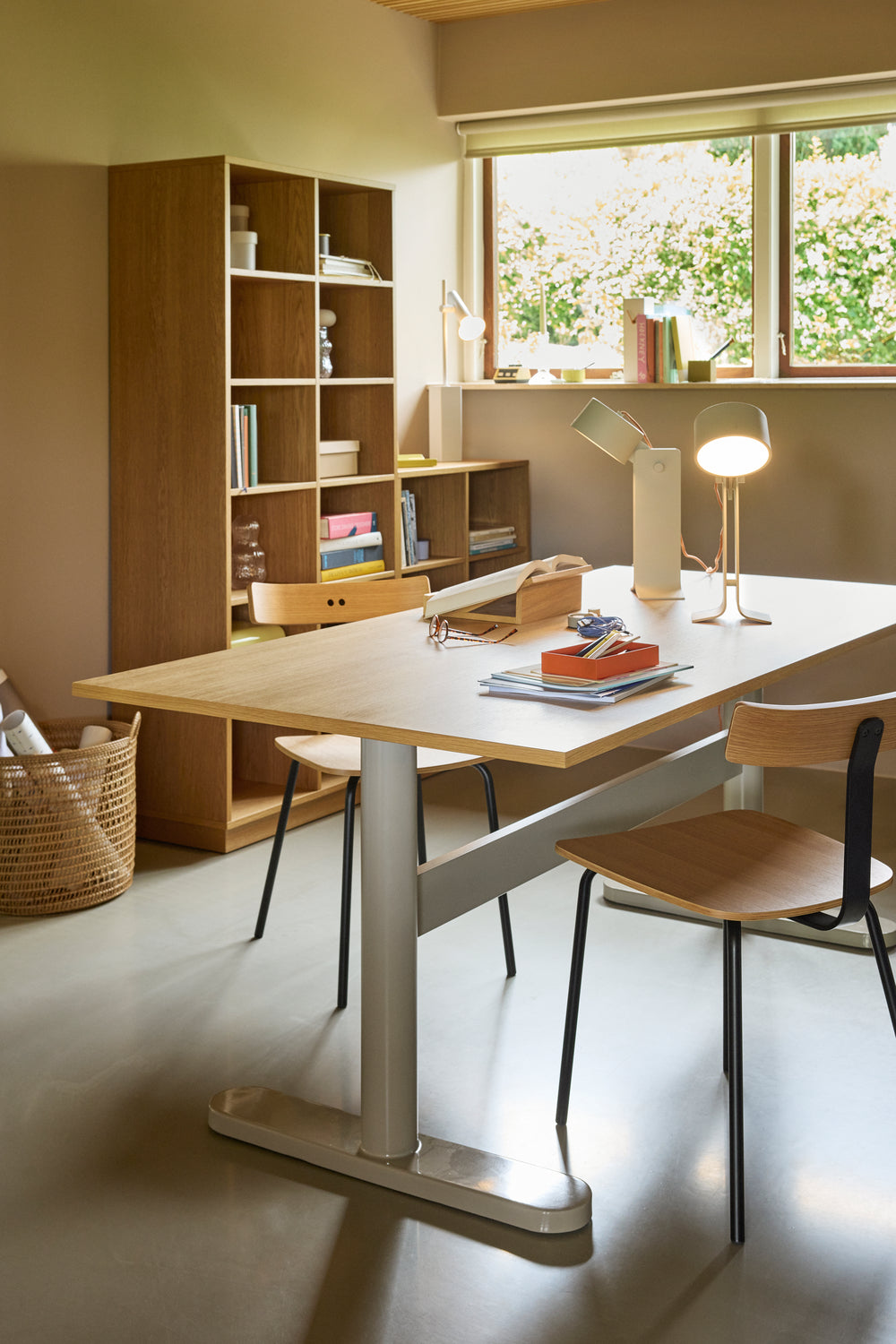 Disco Bookcase Large Natural - 80x30xh180cm