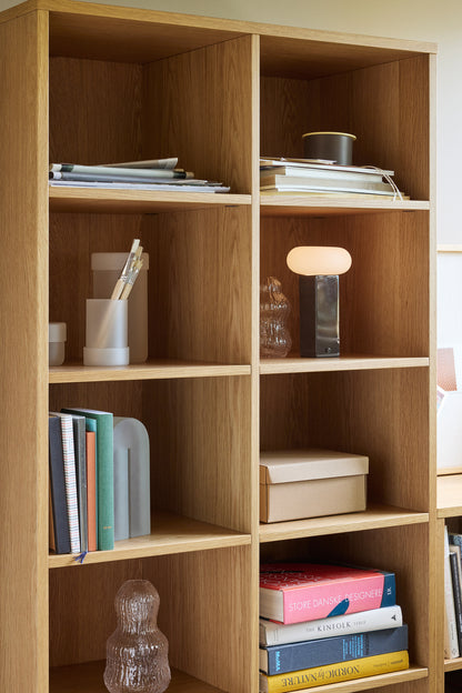 Disco Bookcase Large Natural - 80x30xh180cm