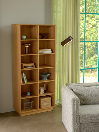 Disco Bookcase Large Natural - 80x30xh180cm