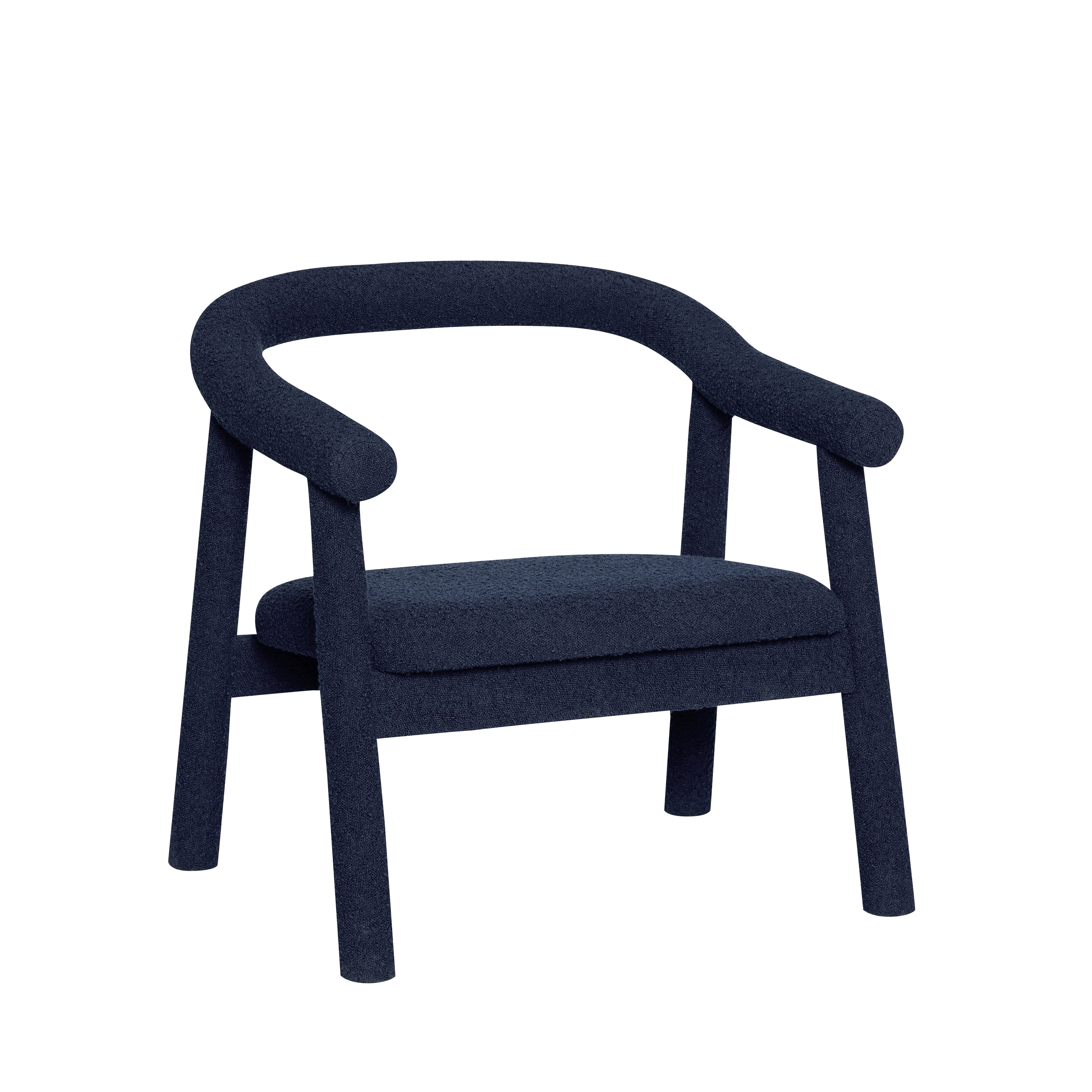 Ouli Lounge chair Dark blue - 81x73xh80cm