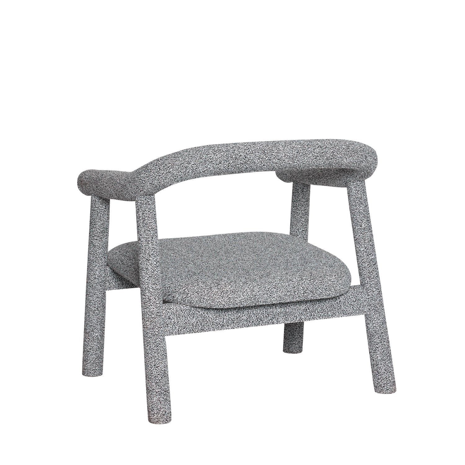Ouli Lounge Chair White - 81x73xh80cm