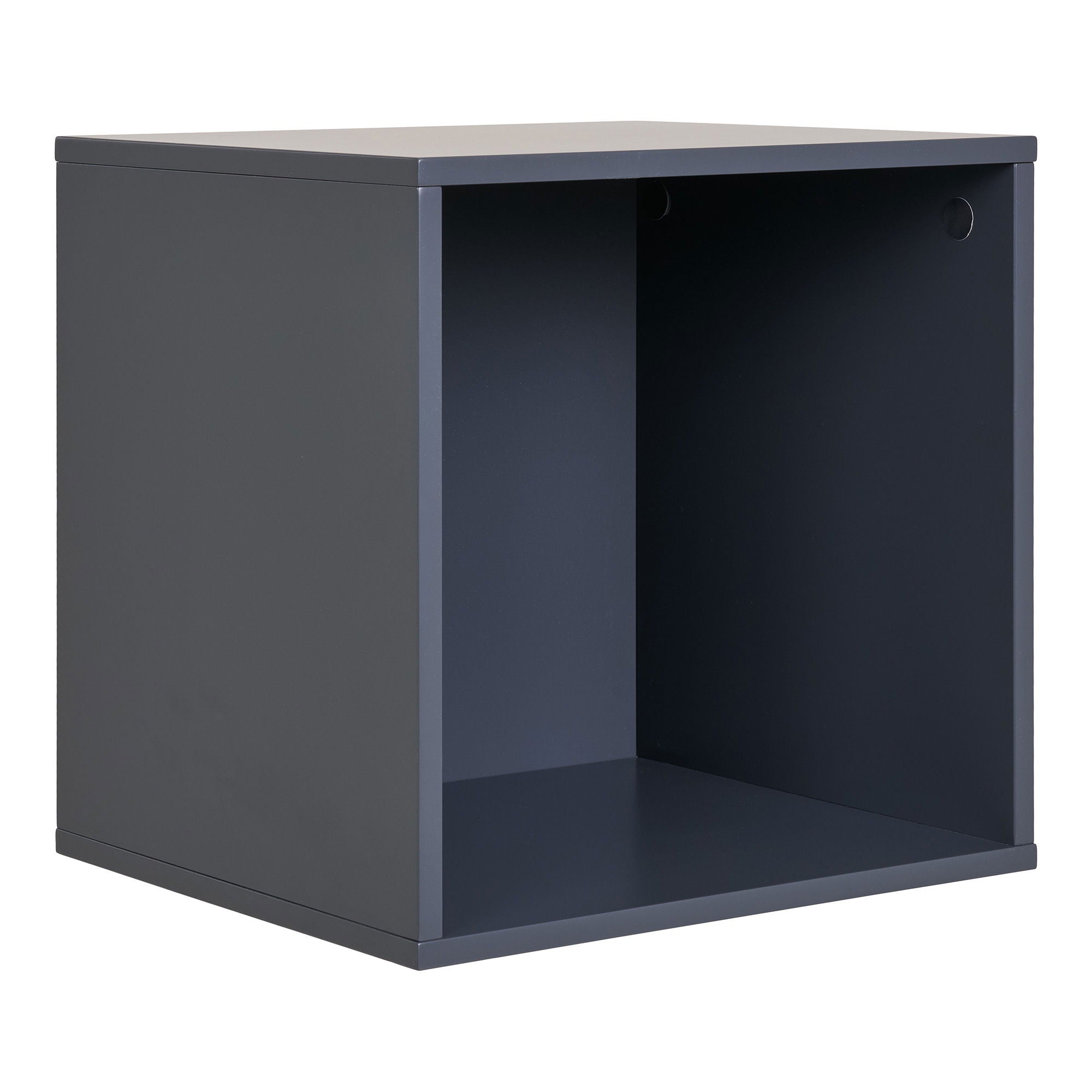 Wall shelf, 1 room, mdf, dark gray&lt;br&gt;34x30x34 cm