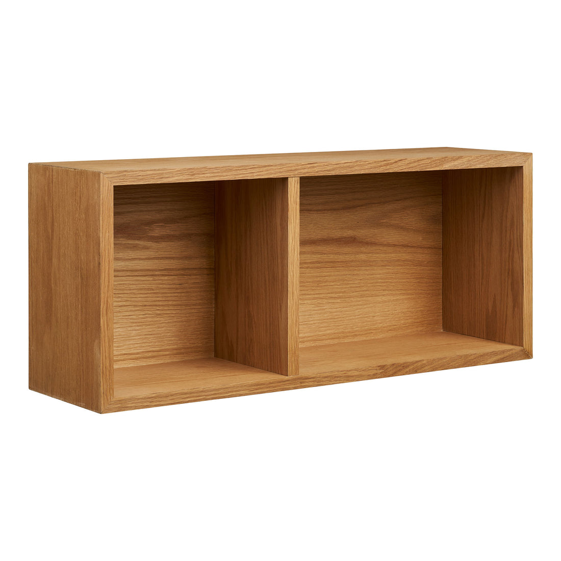 Oshawa wall shelf - wall shelf, oak veneer, nature 71x20x30 cm