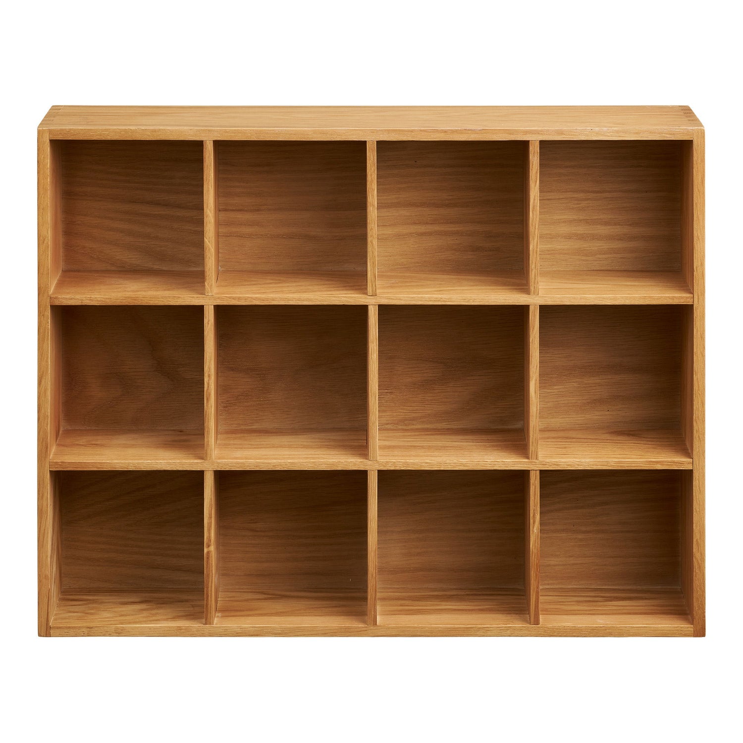 Soria wall shelf - wall shelf, oak/oak veneer, nature 39x11x51 cm
