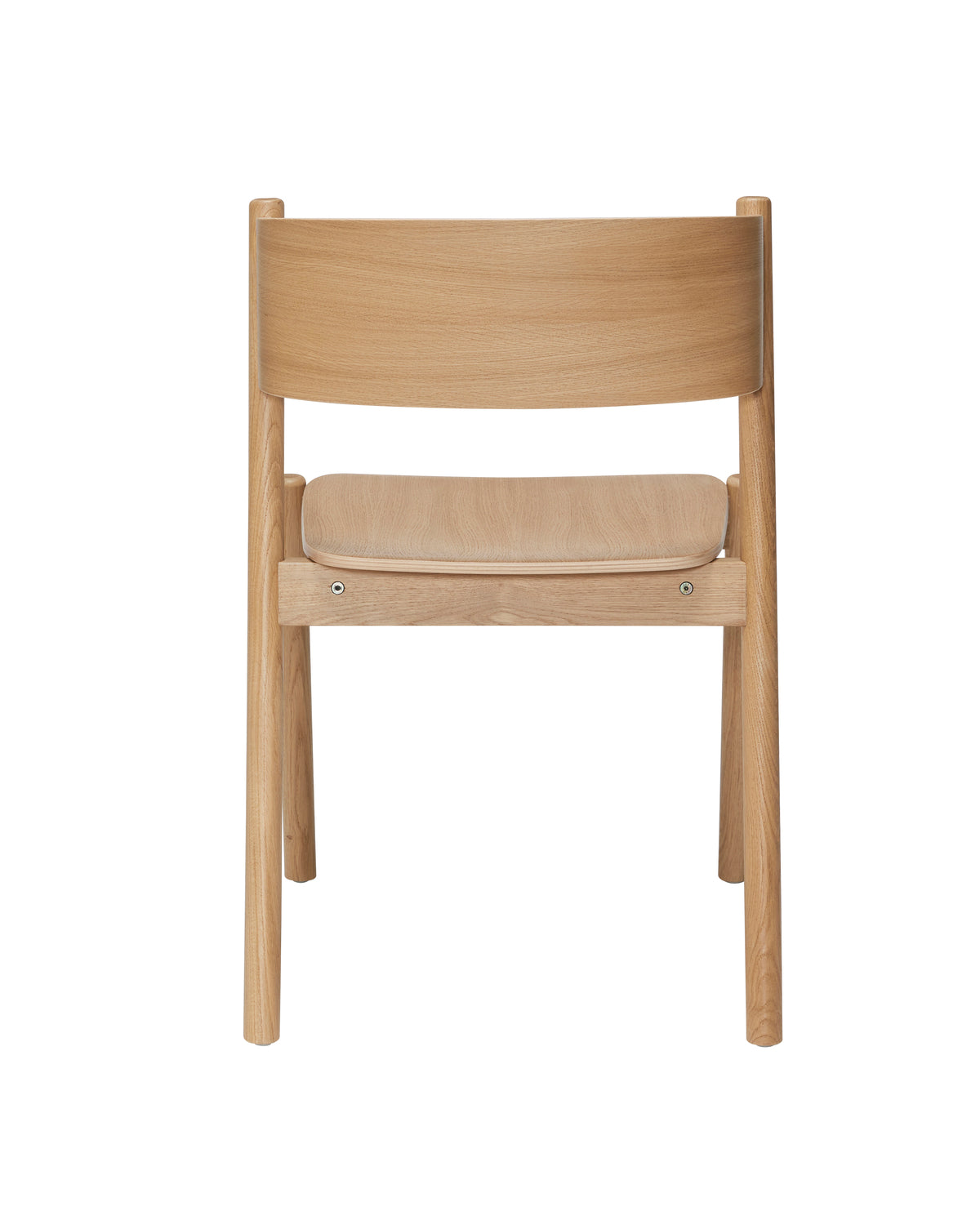 Oblique Dining Chair Natural - 55x51xh80cm