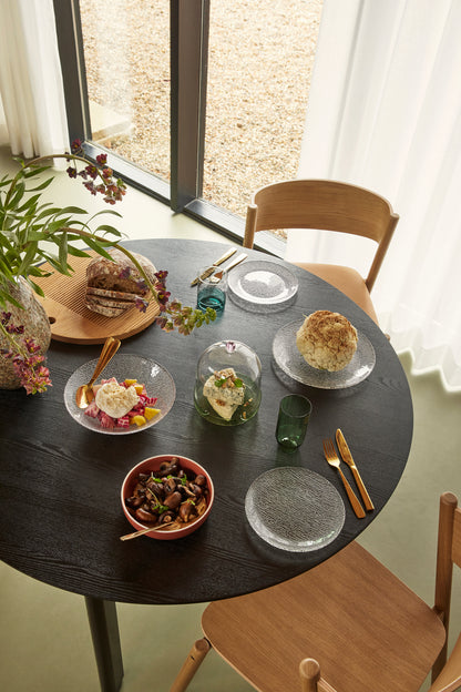 Oblique Dining Chair Natural - 55x51xh80cm