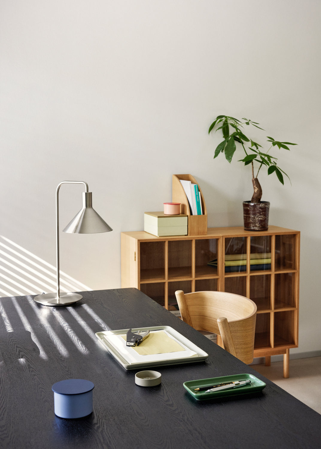 Oblique Dining Chair Natural - 55x51xh80cm