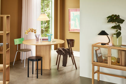 Oblique Dining Chair Brown - 55x51xh80cm