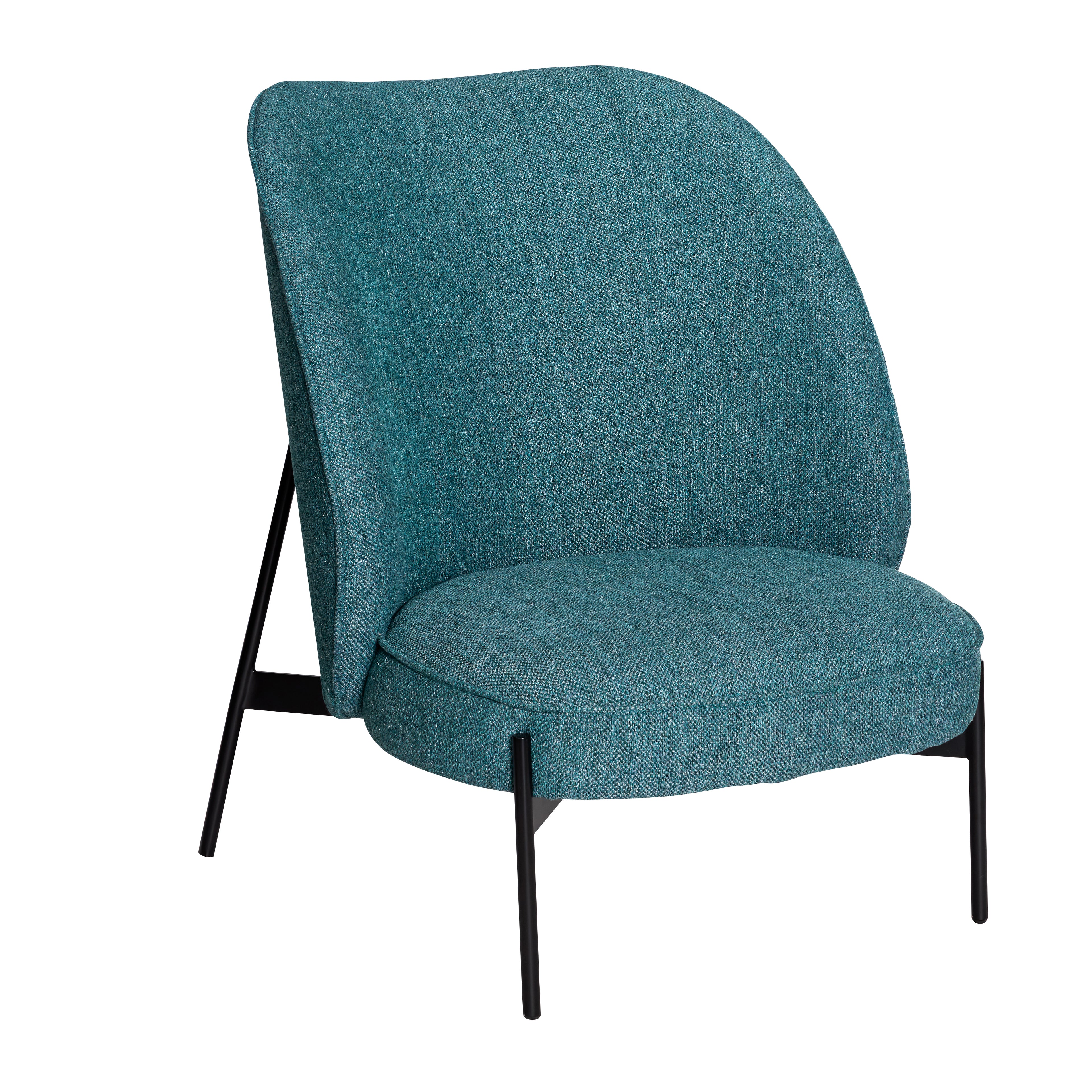 Area Lounge Chair Petrol - 85x82xH102cm