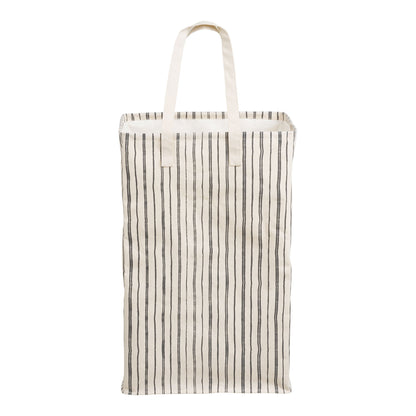 Argos laundry basket - laundry basket, fabric, beige/black 38x28x58 cm