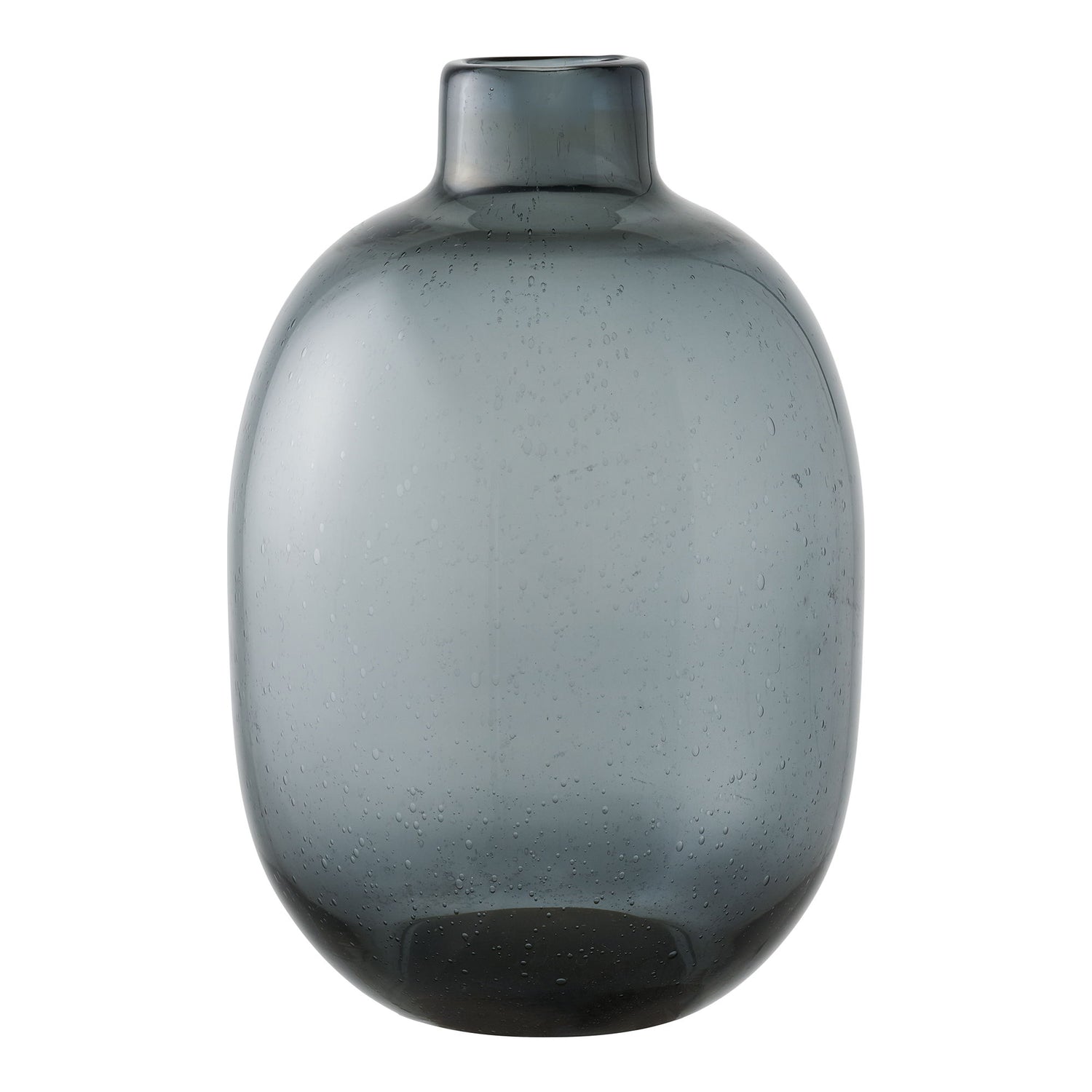 Vase - vase, glass, smoked black Ø23x35 cm