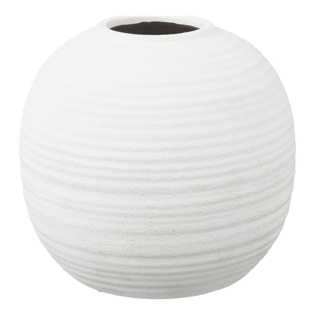 Vase - Vase, Ceramics, White Ø30x28.5 cm