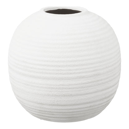 Vase - Vase, Ceramics, White Ø30x28.5 cm